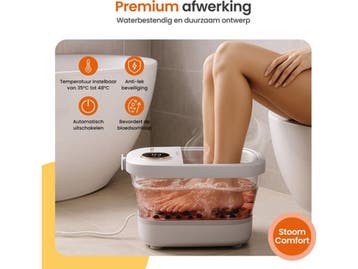 Goliving Automatische Voetenbad - Incl. 3x Badzout -, Verzenden, Nieuw