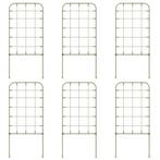 TRUUSK 6-delige Set Stalen Plantenhouder &amp; Klimrek voor, Verzenden