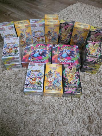 Japanse Pokémon Booster Box | VSTAR Terastal Mega dream ex, Hobby en Vrije tijd, Ophalen of Verzenden, Nieuw, Boosterbox, Foil