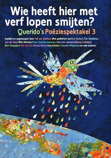 Wie heeft hier met verf lopen smijten? / Poëziespektakel / 3, Verzenden, Zo goed als nieuw