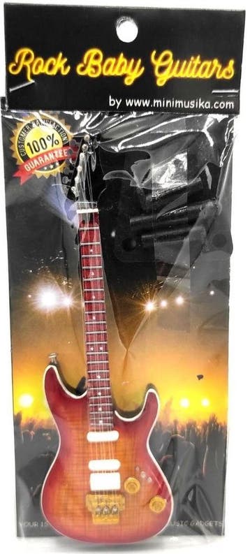 Baby miniatuur replica Pensa custom gitaar - Dire Straits, Ophalen of Verzenden, Nieuw, Pop, Beeldje of Miniatuur