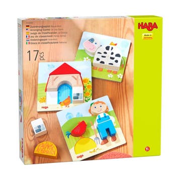 HABA Ordeningsspel Boerderij van €24,99 voor €22,49, Ophalen of Verzenden, Nieuw