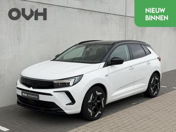 Zakelijke Lease |  Opel Grandland 1.6 Turbo Plug-In Hybrid 4, Gebruikt, Zwart, Wit, SUV of Terreinwagen