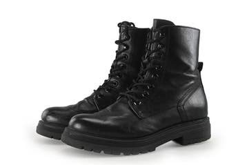 Nelson Veterboots in maat 41 Zwart, Kleding | Heren, Schoenen, Verzenden, Zwart, Boots, Zo goed als nieuw