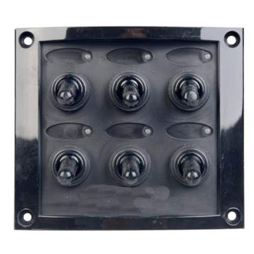 Schakelpaneel 12V 6 Schakelaars, Ophalen of Verzenden, Nieuw, Zeilboot of Motorboot
