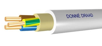 Donné Installatiekabel - XMvK Eca 5x2,5 mm² - Rol van 100, Ophalen of Verzenden, Nieuw
