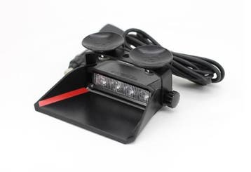 Dashboard flitser - ORANJE - R10 R65 - 4 LED - gecertificeer, Ophalen of Verzenden, Nieuw