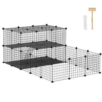 Metalen Dierenren voor Konijnen en Cavia’s – Met Deuren, Dieren en Toebehoren, Verzenden, Nieuw