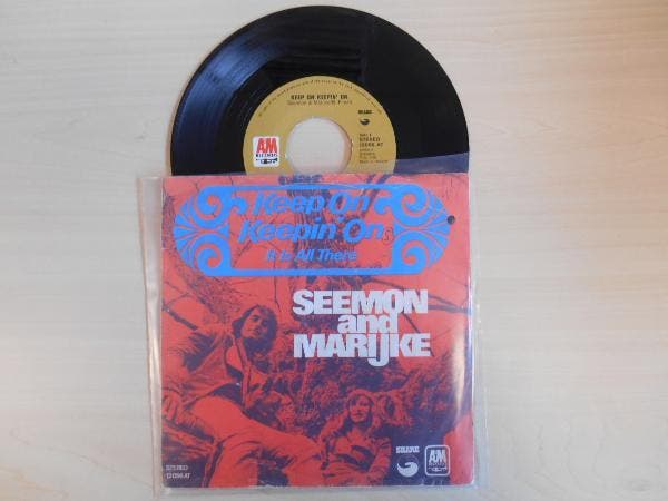 vinyl single 7 inch - Seemon &amp; Marijke - Keep On Keep..., Cd's en Dvd's, Vinyl Singles, Zo goed als nieuw, 7 inch, Pop, Verzenden