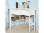 SoBuy FWT31-W - Bijzettafel - Hoekmodel - 76 x 76 x 76 cm -, Verzenden, Nieuw