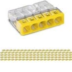 WAGO 5-polige lasklem - 0.5-2.5mm² - LED toebehoren - 100 st, Ophalen of Verzenden, Nieuw