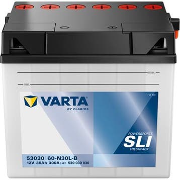 VARTA 53030 Powersports Freshpack accu | 530 030 030 | 12V, Ophalen of Verzenden, Nieuw
