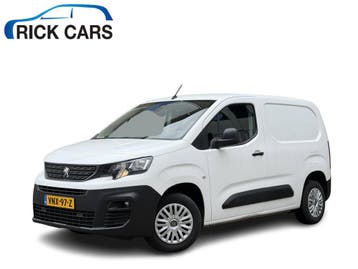Peugeot Partner 1.2 PureTech Premium Euro 6, Stof, Gebruikt, Overige brandstoffen, Wit