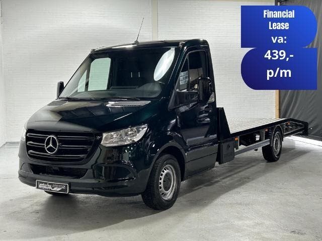 Zakelijke Lease |  Mercedes-Benz Sprinter 316 CDI 163 pk Aut, Auto's, Bestelauto's, Lease, Overige kleuren, Handgeschakeld, Groen