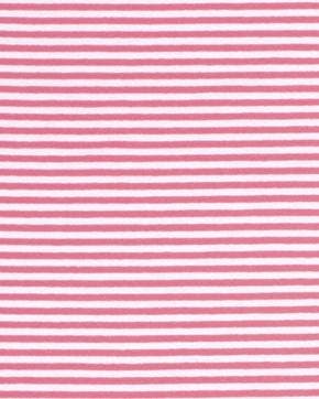 Boordstof Gestreept Wit/Roze, Hobby en Vrije tijd, Stoffen en Lappen, Nieuw, Wit