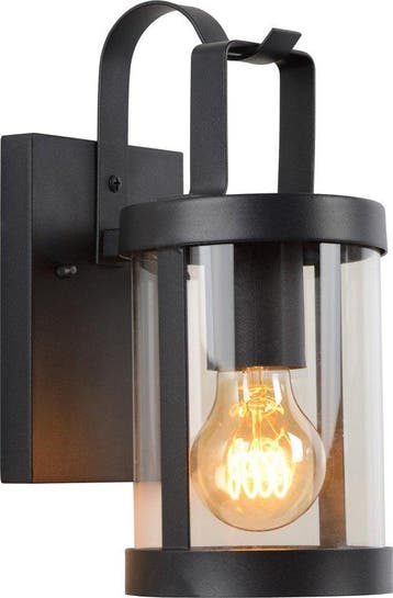 Lucide LINDELO - Wandlamp Binnen/Buiten - 1xE27 - IP23 -, Verzenden, Zo goed als nieuw, Metaal