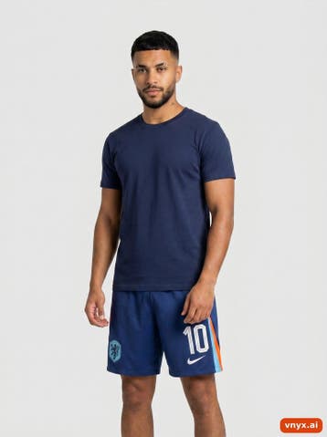 Nike Korte broeken Heren maat L Marineblauw Vintage, Ophalen of Verzenden, Nieuw