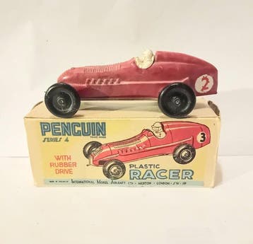 Frog - Blikken speelgoedauto - Frog, plastic Racer 451V