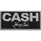 Johnny Cash - Block - patch officiële merchandise, Ophalen of Verzenden, Nieuw, Kleding