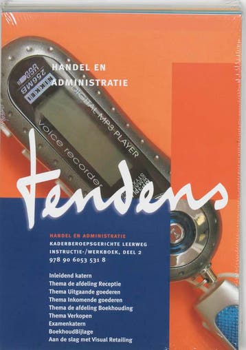 Tendens Instructiewerkboek kader 2 Handel en administratie, Verzenden, Zo goed als nieuw