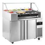 GGM Gastro | Saladette - 1210x700mm - 2-deurs - voor 9x GN |, Verzenden, Nieuw in verpakking