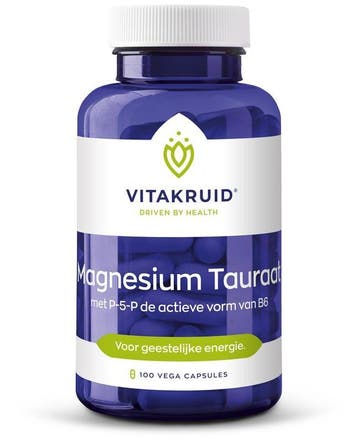 Vitakruid Magnesium tauraat met P-5-P, Verzenden, Nieuw