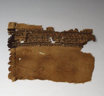 Oud-Egypte, Koptisch Linnen Textielfragment. Groot (Zonder