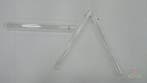 Reageerbuisjes test tube glas 2 gaatjes 15 cm ø1.5 set 12, Ophalen of Verzenden, Nieuw