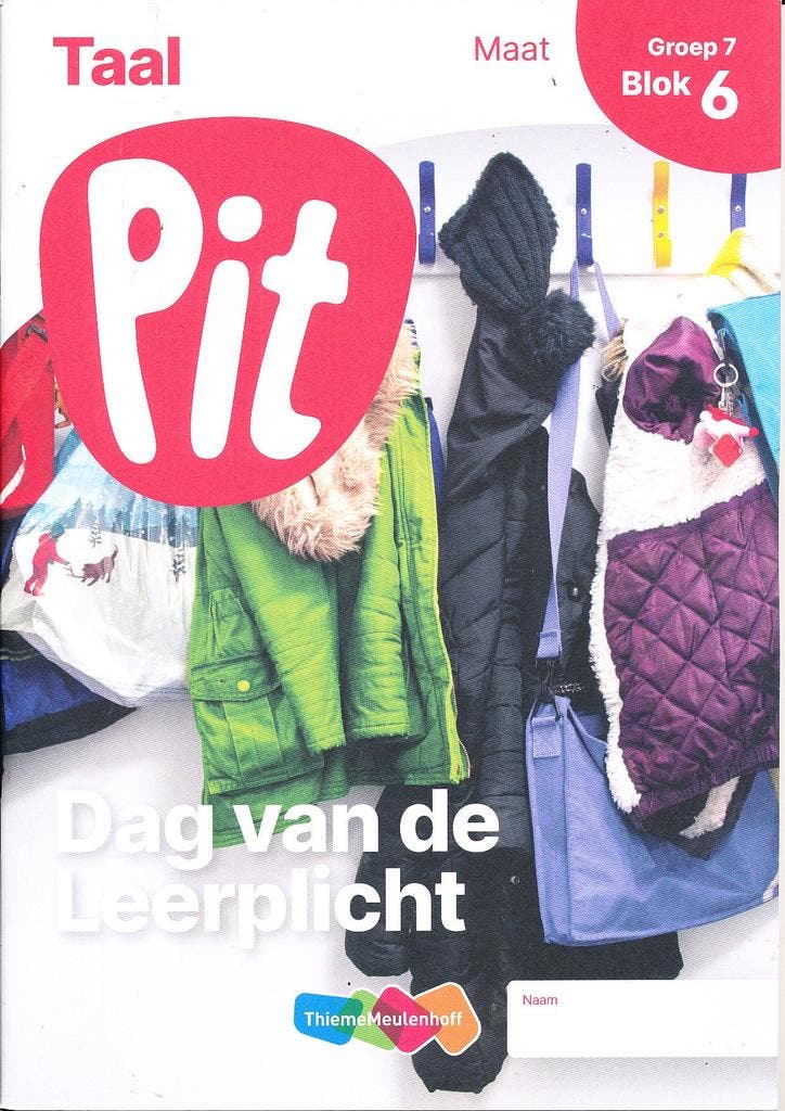 Pit Werkboek Taal Maat blok 6 groep 7 (per stuk), Boeken, Schoolboeken, Nieuw, Verzenden