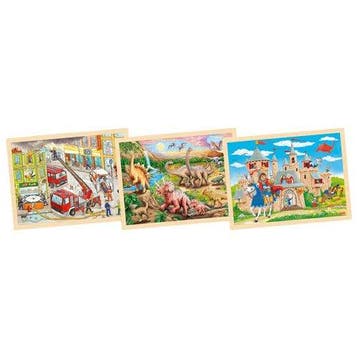 Houten puzzel   94 stukjes, Ophalen of Verzenden, Nieuw