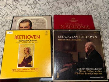 Beethoven - 4 x box sets feat. Glenn Gould, Wilhelm, Cd's en Dvd's, Nieuw in verpakking