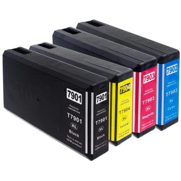 Huismerk Epson 79XL voordeelset, Verzenden, Nieuw, Huismerk