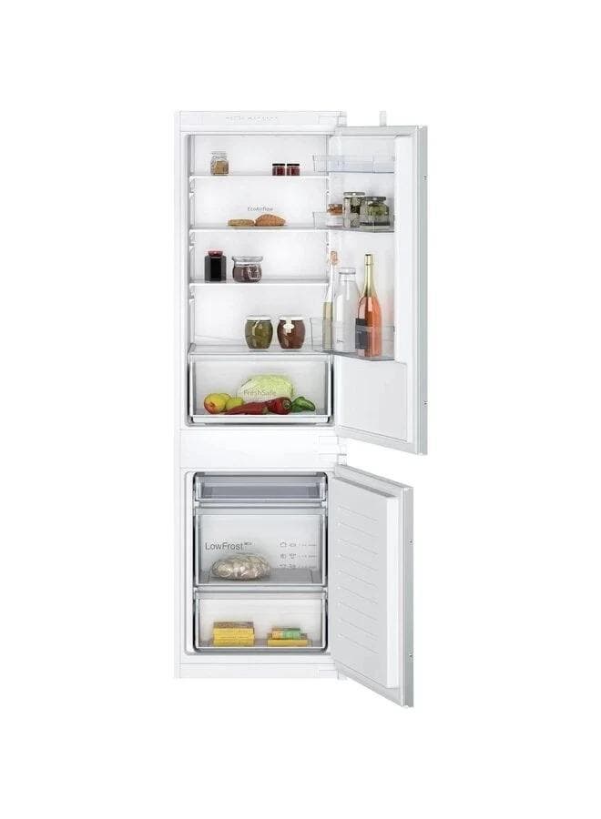 Neff inbouw koel-vriescombinatie 177 cm LowFrost, Witgoed en Apparatuur, Koelkasten en IJskasten, 200 liter of meer, Nieuw, Met aparte vriezer