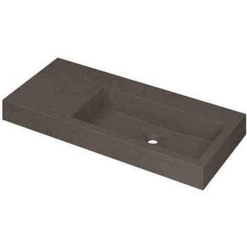 INK Momento Wastafel Quartz Wasbak Rechts Zonder Kraangat -, Doe-het-zelf en Verbouw, Sanitair, Ophalen of Verzenden, Nieuw