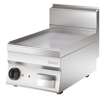 Bartscher Bakplaat 650 | Elektrisch | RVS | 3.9kW | 400V | 4, Ophalen of Verzenden, Nieuw in verpakking