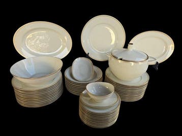 Johann Haviland - Tafelservies (53) - Porselein - Gouden