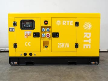 Veiling - RTE noodstroom-aggregaat 25kVa diesel