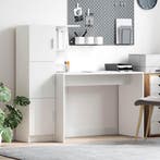 vidaXL Bureau 2 pcs Wit, Verzenden, Nieuw