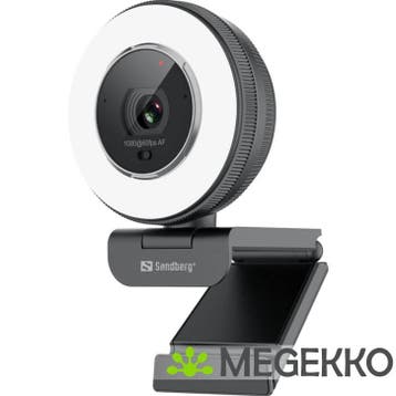 Sandberg Streamer USB Webcam Pro Elite, Verzenden, Nieuw, Sandberg