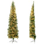 2dekans | Coast Halve Kunstkerstboom met LED Groen – 60 x, Ophalen of Verzenden, Zo goed als nieuw