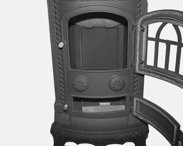 Houtkachel Nordflam Plato 6kw, Huis en Inrichting, Kachels, Verzenden, Vrijstaand, Hout, Nieuw