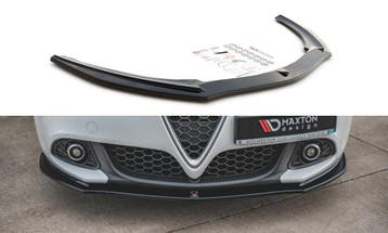 Voorspoiler Alfa Romeo Giulietta Facelift Glanzend Zwart V.2, Ophalen of Verzenden, Nieuw