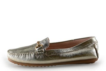 Stefano Lauran Loafers in maat 39 Goud, Overige kleuren, Verzenden, Overige typen, Zo goed als nieuw