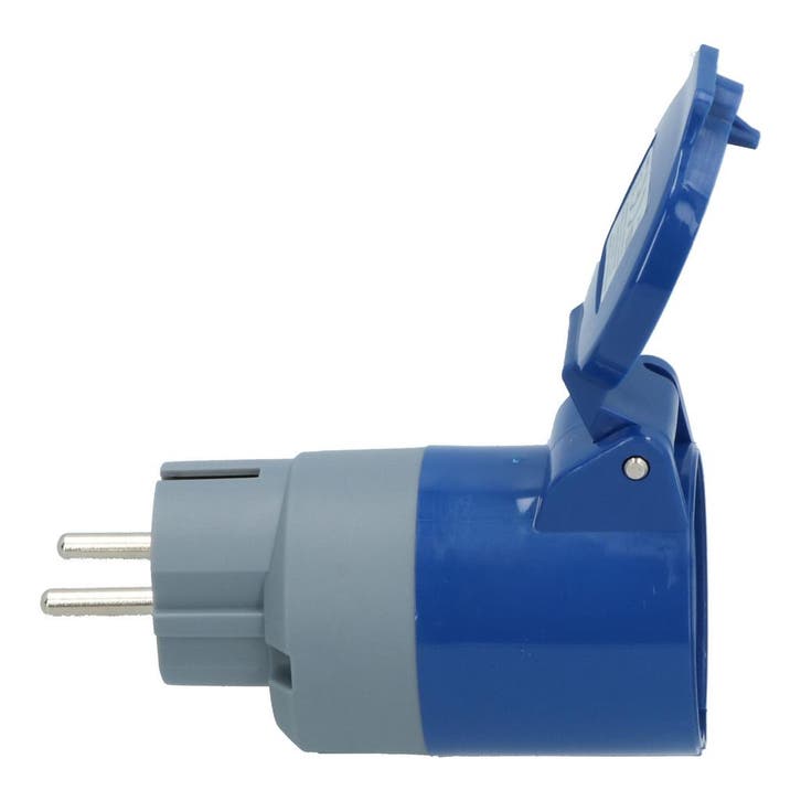 Carpoint Adapter Schuko Stekker > CEE Contrastekker, Caravans en Kamperen, Camper-accessoires, Verzenden