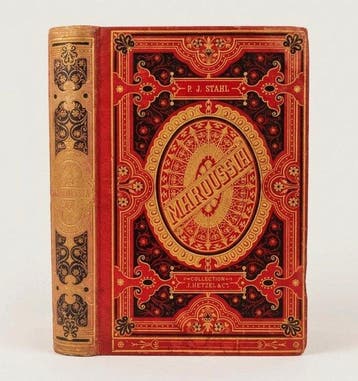 P. J. Stahl - Maroussia – Superbe cartonnage Hetzel en, Antiek en Kunst