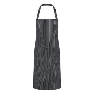 GGM Gastro | (6 Stuks) KARLOWSKY | Slabbenschort Carlo - |, Verzenden, Nieuw, Zwart, Schort