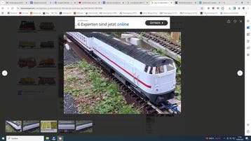 osi G - Modeltrein (2) - Spoor G locomotief BR 228 bouwdoos, Hobby en Vrije tijd, Modeltreinen | Overige schalen, Nieuw