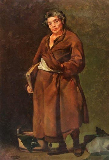 École Espagnole (XX) - Ésope - Daprès Velázquez