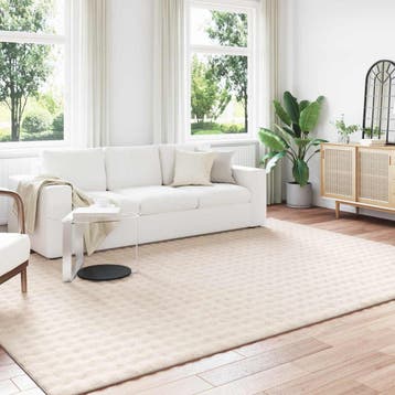 vidaXL Vloerkleden Rechthoekig SIROLO Beige 280 x 200 cm, Verzenden, Nieuw, Beige