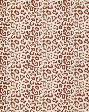 Viscose Linnen Slub Panter Bruin, Hobby en Vrije tijd, Stoffen en Lappen, Nieuw, Bruin